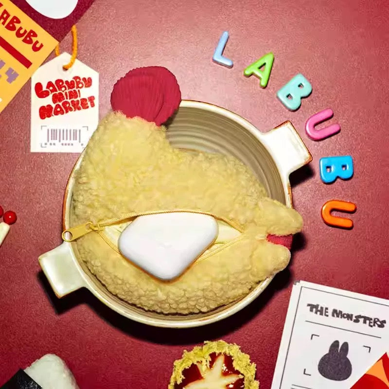The monsters Wacky Mart-Labubu ear phone bag